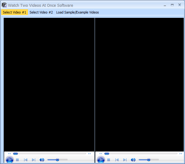screenshot of watch-two-videos-at-once-software