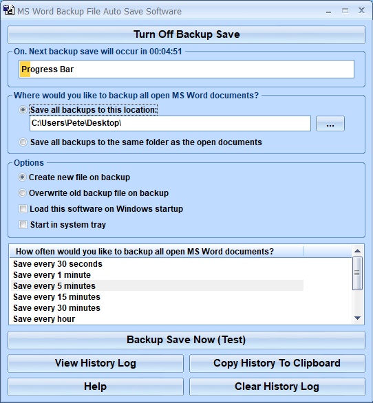 screenshot of ms-word-backup-file-auto-save-software