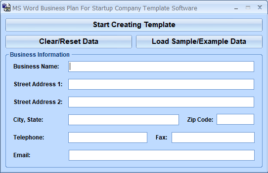 screenshot of ms-word-business-plan-for-startup-company-template-software