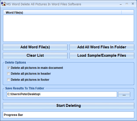 screenshot of ms-word-delete-all-pictures-in-word-files-software