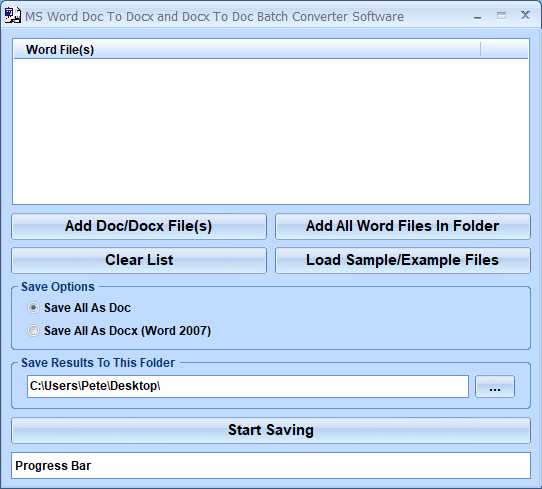 screenshot of ms-word-doc-to-docx-and-docx-to-doc-batch-converter-software