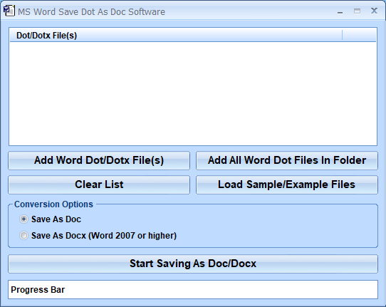 screenshot of ms-word-save-dot-as-doc-software