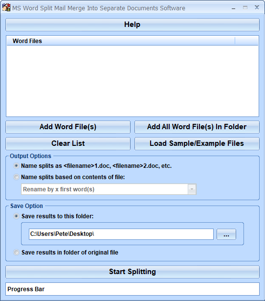 screenshot of ms-word-split-mail-merge-into-separate-documents-software